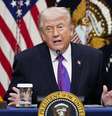 Donald Trump quer participar da eleição de guia supremo do Irã  Foto: ANSA / Ansa - Brasil