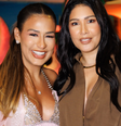 Simone e Simaria juntas de novo! Após rumores de retorno à música, irmãs surgem com looks bem diferentes no aniversário de Zaya, filha de Simone.  Foto: Brazilnews / Purepeople