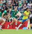 Mexicanas e brasileiras mediram forças neste sábado (7) no país azteca  –  Foto: Divulgação / Seleção Mexico / Jogada10