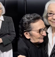 Tânia Maria e Fernanda Montenegro se encontraram durante a CCXP25 enquanto divulgavam os filmes 'O Agente Secreto' e 'Velhos Bandidos'  Foto: Reprodução/Instagram/@fernandamontenegrooficial / Bons Fluidos