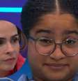 O posicionamento político de Milena tirou Ana Paula Renault do eixo no 'BBB 26'.  Foto: Reprodução/TV Globo / Purepeople