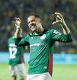 Vitor Roque fez o segundo gol do Palmeiras  Foto: FERNANDO VIEIRA SA/AGÊNCIA F8 / Getty Images