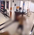 Recepcionista é agredida por hóspede após recusar beijo  Foto: Reprodução