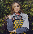 Isabelle Drummond na Semana de Moda de Paris  Foto: Marcus Sabah