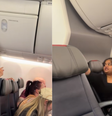 Mulher é expulsa de voo da American Airlines  Foto: Reprodução/TikTok/@jcmack03