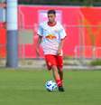 Alexandre Pena, jogador do time sub-20 do Red Bull Bragantino.   Foto: Fernando Roberto/Red Bull Bragantino / Esporte News Mundo