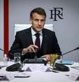 Presidente da França, Emmanuel Macron, durante reunião em Paris, na França
10 de março de 2026
Thomas Padilla/Pool via REUTERS  Foto: Reuters