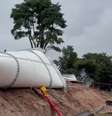 Reservatório da Sabesp se rompe e deixa um morto e sete feridos em Mairiporã  Foto: Divulgação/Corpo de Bombeiros / Estadão