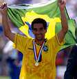 Zinho comemora título da Copa do Mundo  Foto: Mark Leech/Getty Images