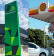 O GPA e a Raízen, que controla o Shell no Brasil, pediram recuperação extrajudicial esta semana  Foto: Montagem: Divulgação