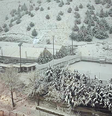 Partes de Teerã cobertas de neve dias depois de "chuva negra"  Foto: BBC News Brasil