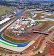 Autódromo Internacional Ayrton Senna recebeu nova pintura e melhorias na infraestrutura para sediar o Grande Prêmio do Brasil de MotoGP  Foto: Reprodução: X