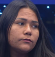 "Eu já entendi que é um jogo. Agora, vai todo mundo jogar", disse Chaiany em meio a discussão  Foto: Reprodução/Globo