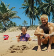 Zé Felipe publicou foto de viagem com os filhos  Foto: Reprodução/ Instagram 