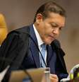 O ministro do Supremo Tribunal Federal (STF) Kassio Nunes Marques durante sessão plenária em outubro de 2025  Foto: Wilton Júnior/ Estadão / Estadão