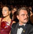 Vittoria Ceretti e Leonardo DiCaprio no Oscar 2026  Foto: Getty Images