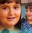 Chamada de Laurinha em família, a menina demonstra talento para a música  Foto: Reprodução/TV