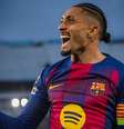 Lamine Yamal em disputa de bola com Joelinton no Camp Nou –  Foto: Alex Caparros/Getty Images / Jogada10
