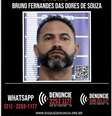 Cartaz de procurado do goleiro Bruno foi divulgado pelo Disque-Denúncia  Foto: Divulgação/Disque-Denúncia / Estadão