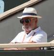 Ion Tiriac acompanha partida de Roland Garros  Foto: Jean Catuffe/Getty Images