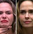Ana Paula em 2016 e em 2026  Foto: Reprodução | Globoplay