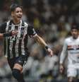 Ivan Román marcou o único gol da partida –  Foto: Pedro Souza / Atlético / Jogada10