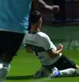Lavega comemora o gol da vitória do Coritiba –  Foto: Reprodução / Jogada10
