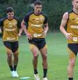 Atletas que não começaram jogando contra o Galo foram a campo nesta sexta-feira –  Foto: Gabriel Ambrós/São Paulo FC / Jogada10