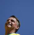 Jair Bolsonaro em manifestação no Rio em 2024, antes de ser condenado e preso por golpe  Foto: ANSA / Ansa - Brasil