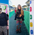Famosos estão chegando para 1º dia de Lolla  Foto: AgNews