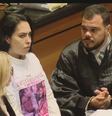 Monique Medeiros no julgamento do caso Henry Borel  Foto: Reprodução/CNN