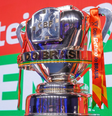 Taça da Copa do Brasil 2025; sorteio definirá confrontos da quinta fase da edição de 2026 nesta segunda-feira, 23  Foto: Nelson Terme/CBF