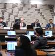 CPI do Crime Organizado (CPICRIME) realiza oitiva do fundador da Esh Capital.  Foto: Edilson Rodrigues/Agência Senado / Estadão
