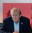 O presidente americano Donald Trump em uma montagem com cenas da guerra no Irã ao fundo  Foto: Getty Images / BBC News Brasil