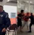 PM foi flagrado agredindo dois estudante no Rio  Foto: Reprodução/@CAOSNORJ021/X