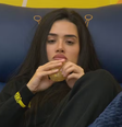 Jordana 'joga a toalha' no BBB 26  Foto: Reprodução | Globoplay