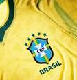 Nova camisa da seleção brasileira de futebol   Foto: Arte/Estadão / Estadão