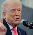O presidente dos EUA, Donald Trump, discursa durante a posse de Markwayne Mullin como secretário do Departamento de Segurança Interna (DHS), na Casa Branca, em Washington, D.C., EUA, em 24 de março de 2026.  Foto: REUTERS - Evan Vucci / RFI