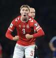 Rasmus Hojlund é uma das estrelas da Dinamarca  Foto: Action Plus Sports / Alamy