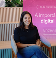 Liz Glaz, diretora-presidente da Fundação Telefônica Vivo, fala sobre o Dia da Inclusão Digital  Foto: Lia Glaz