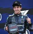 Kimi Antonelli celebra pole em Suzuka  Foto: ANSA / Ansa - Brasil