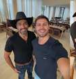 Jonas Sulzbach e Alberto Cowboy  Foto: (Reprodução: Instagram) / Contigo