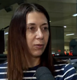 Renata Leahy relata 'medo de morrer' após explosão de aeronave em Guarulhos  Foto: Reprodução/TV Globo