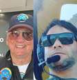 Everaldo Pereira da Costa Filho e Valentim Rufino da Costa morreram na queda da aeronave em Rio Claro (RJ)  Foto: Reprodução/everaldoc.filho/costa_valentim/Instagram