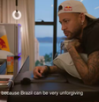 Neymar compartilhou rotina com os seguidores   Foto: Reprodução/ YouTube