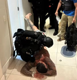 Homem é preso pelo Bope após fazer ex-esposa e filha de 1 ano reféns no Rio de Janeiro  Foto: Divulgação/PMERJ