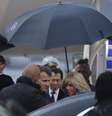 O presidente francês, Emmanuel Macron, e a primeira-dama Brigitte, desembarcaram em Tóquio nesta terça-feira (31) para uma visita oficial de três dias ao Japão.  Foto: AFP - LUDOVIC MARIN / RFI