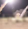 Imagem divulgada pela agência de notícias iraniana Tasnim do ataque com drones a base dos EUA no Bahrein  Foto: Reprodução/Tasnim News Agency