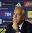 Gabriele Gravina é contestado no comando da Federação Italiana de Futebol  Foto: ANSA / Ansa - Brasil