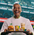 Cafu anuncia sanduíche McBrasil  Foto: Reprodução/X @McDonalds_BR